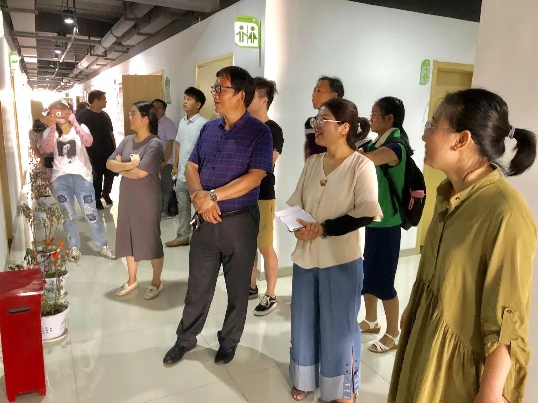 溧水经济开发区社会组织来中心参观交流